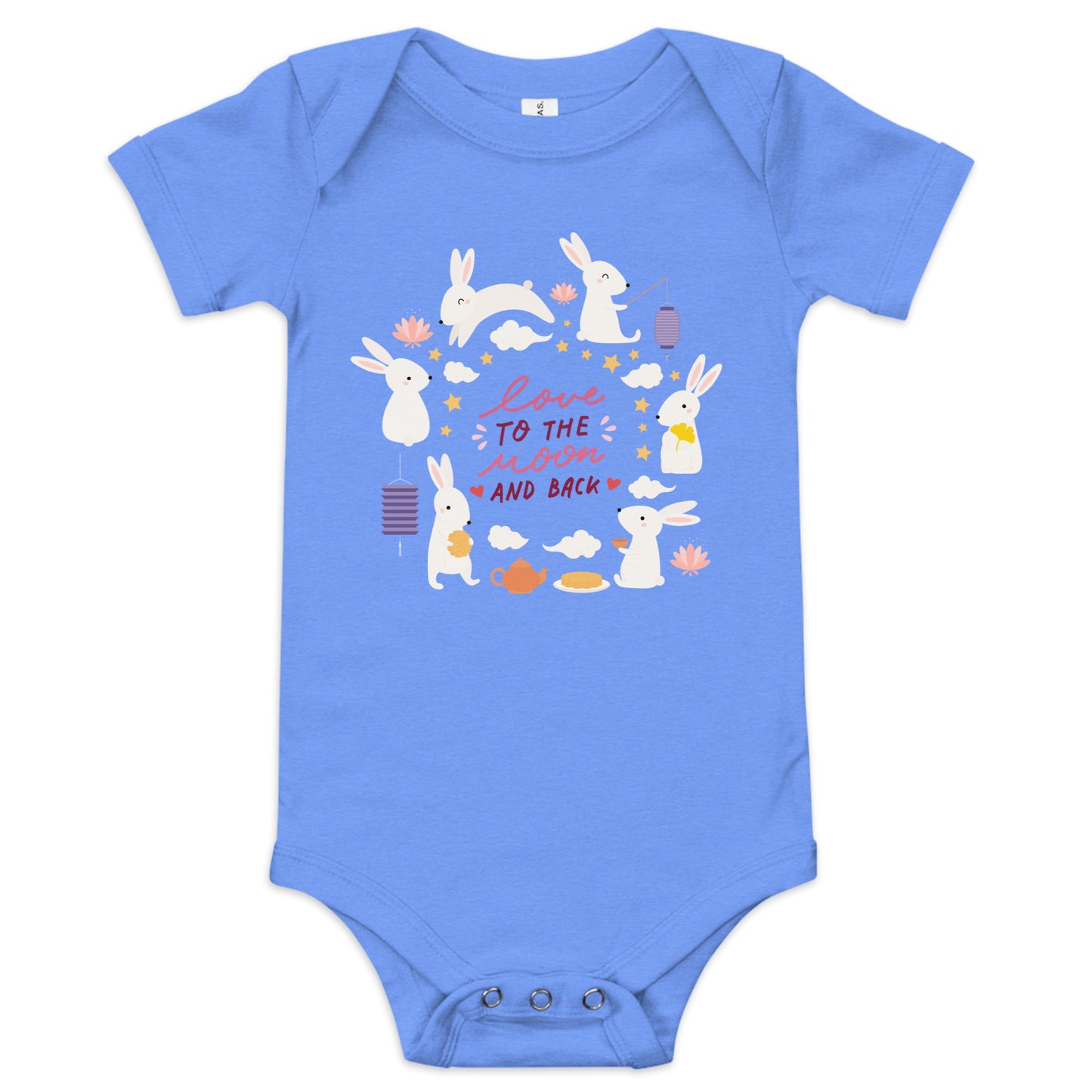 Love To The Moon And Back Onesie