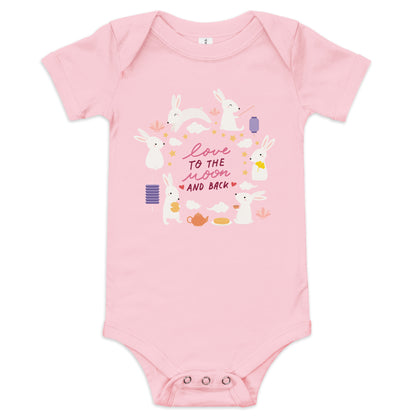 Love To The Moon And Back Onesie