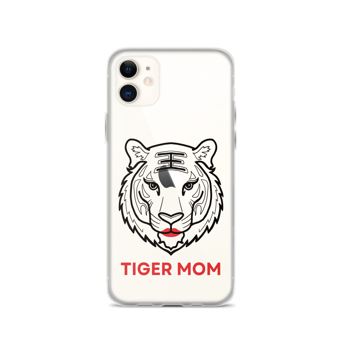 Tiger Mom Clear Case for iPhone®