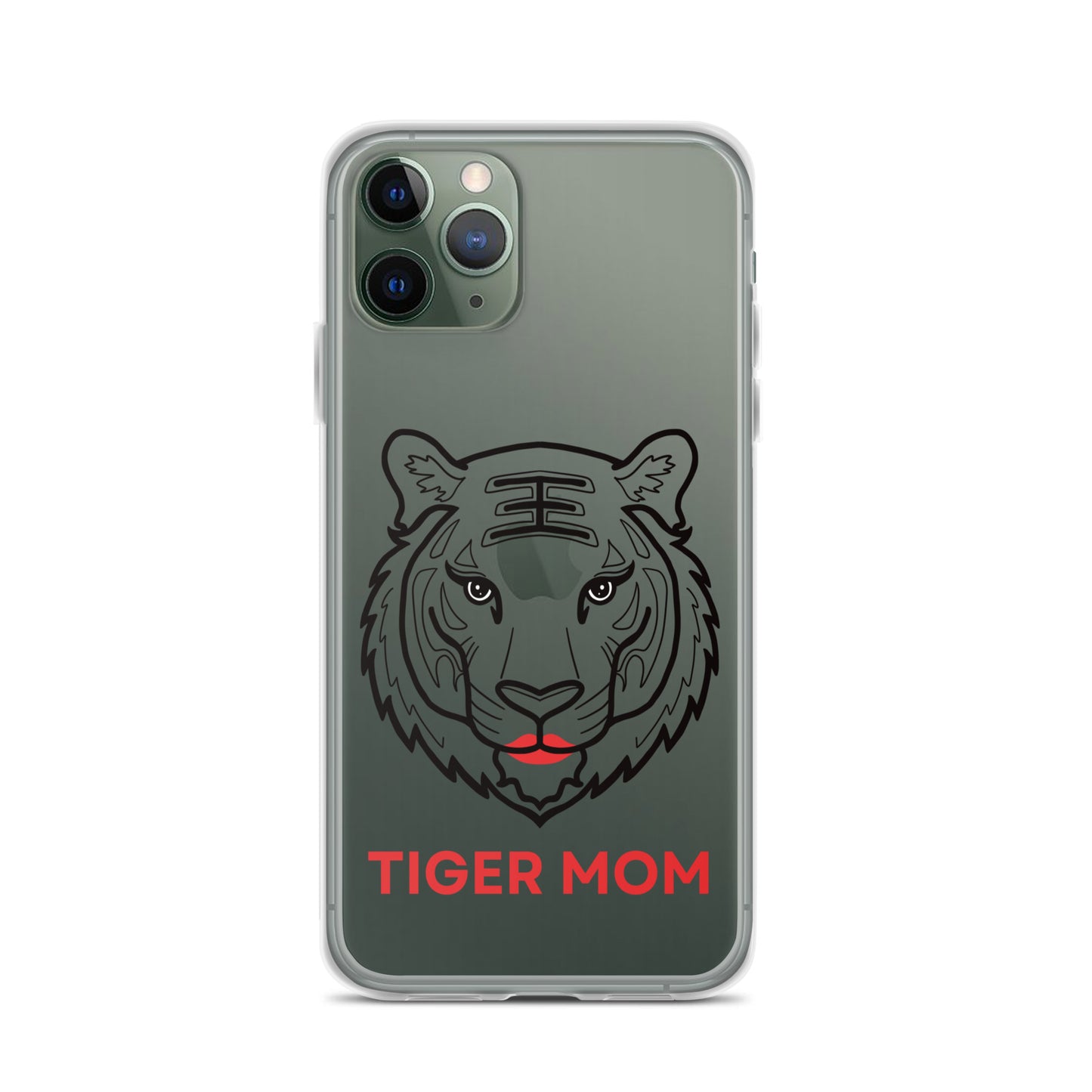 Tiger Mom Clear Case for iPhone®