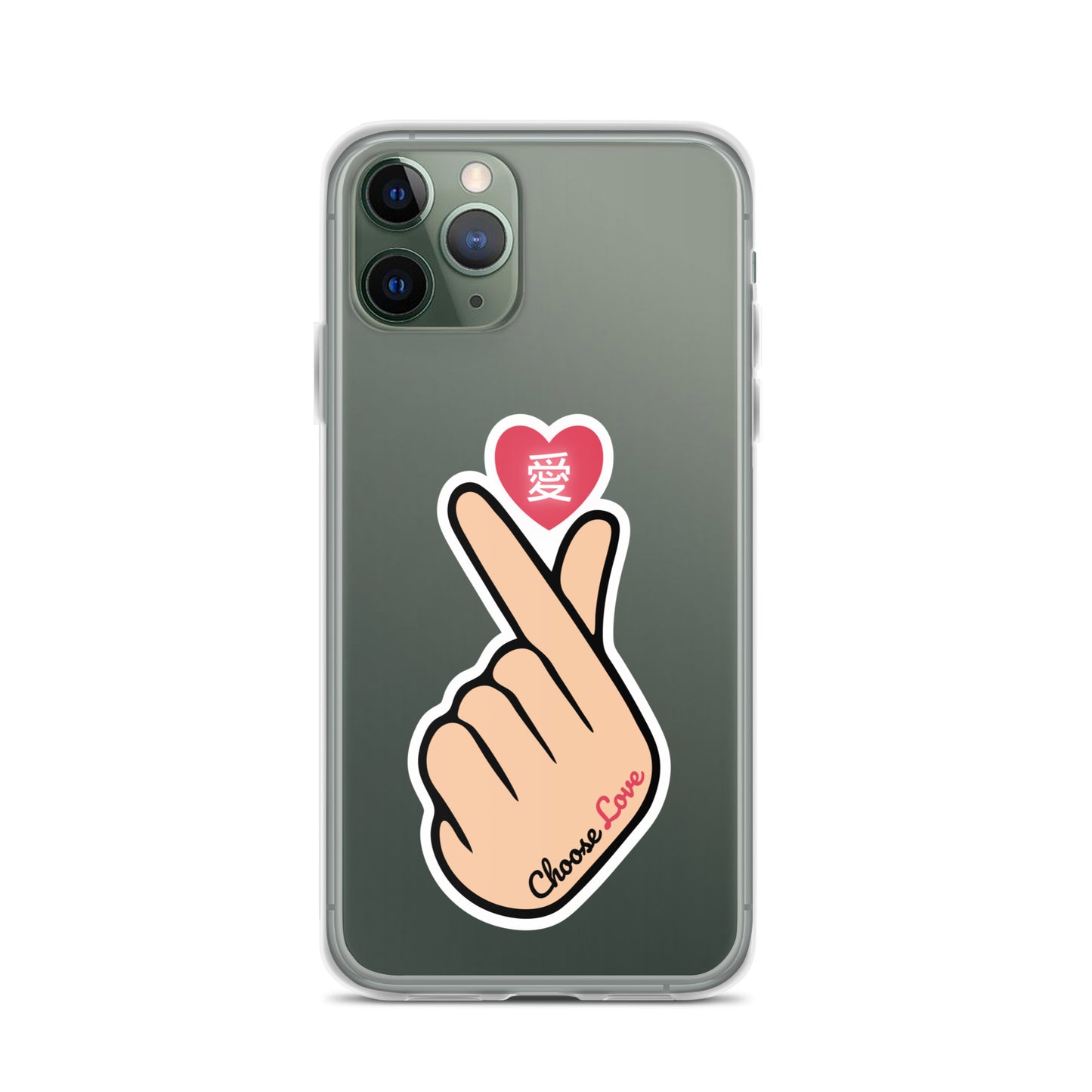 Choose Love Clear Case for iPhone®