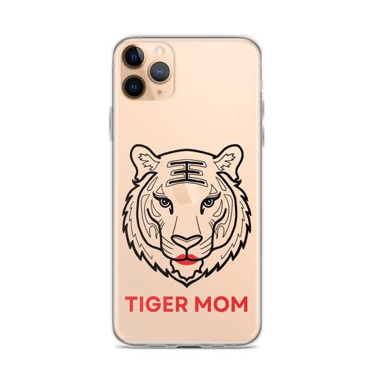 Tiger Mom Clear Case for iPhone®