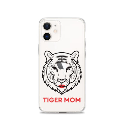 Tiger Mom Clear Case for iPhone®