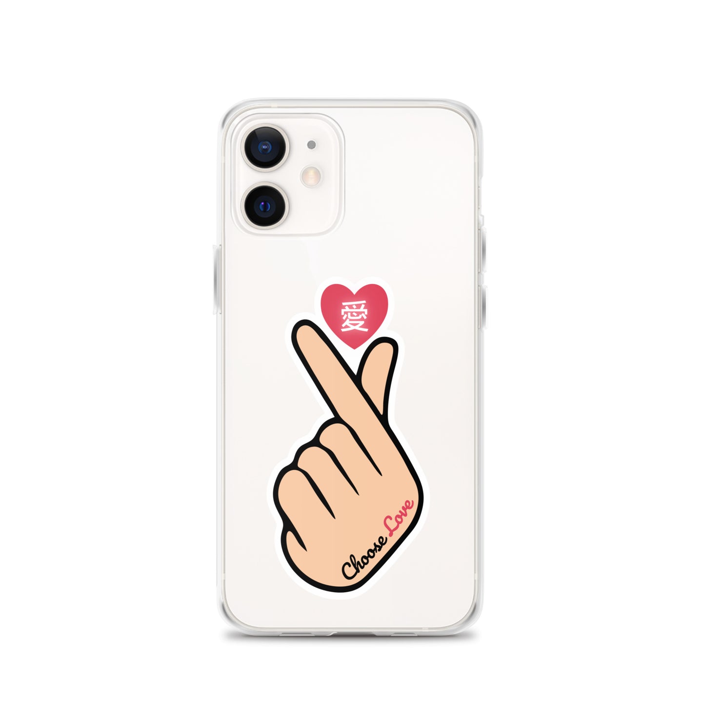 Choose Love Clear Case for iPhone®