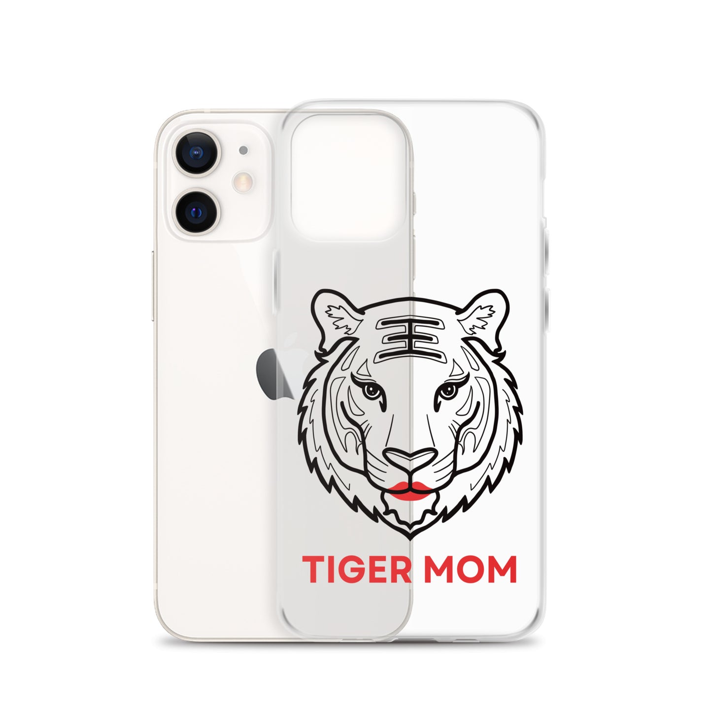 Tiger Mom Clear Case for iPhone®