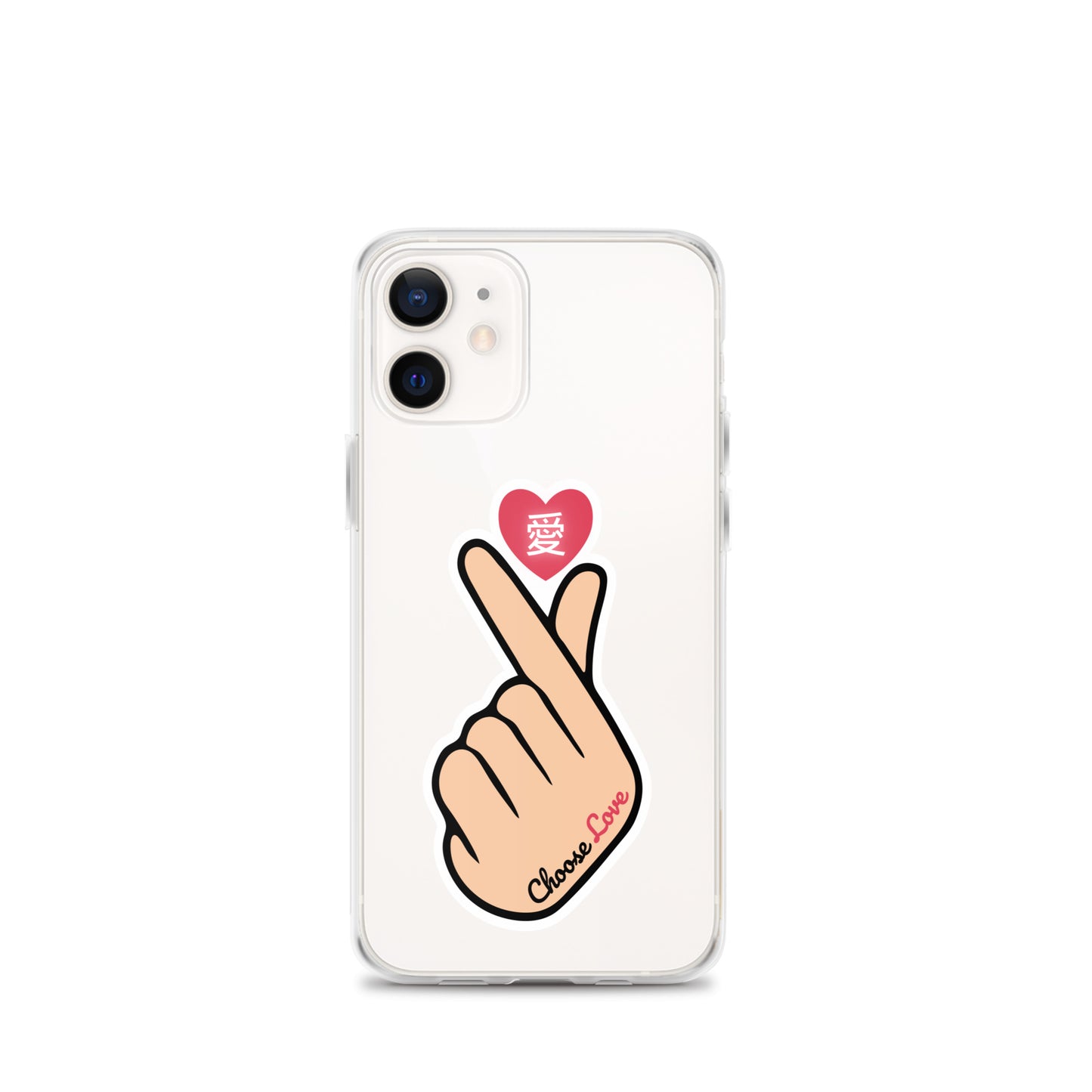 Choose Love Clear Case for iPhone®