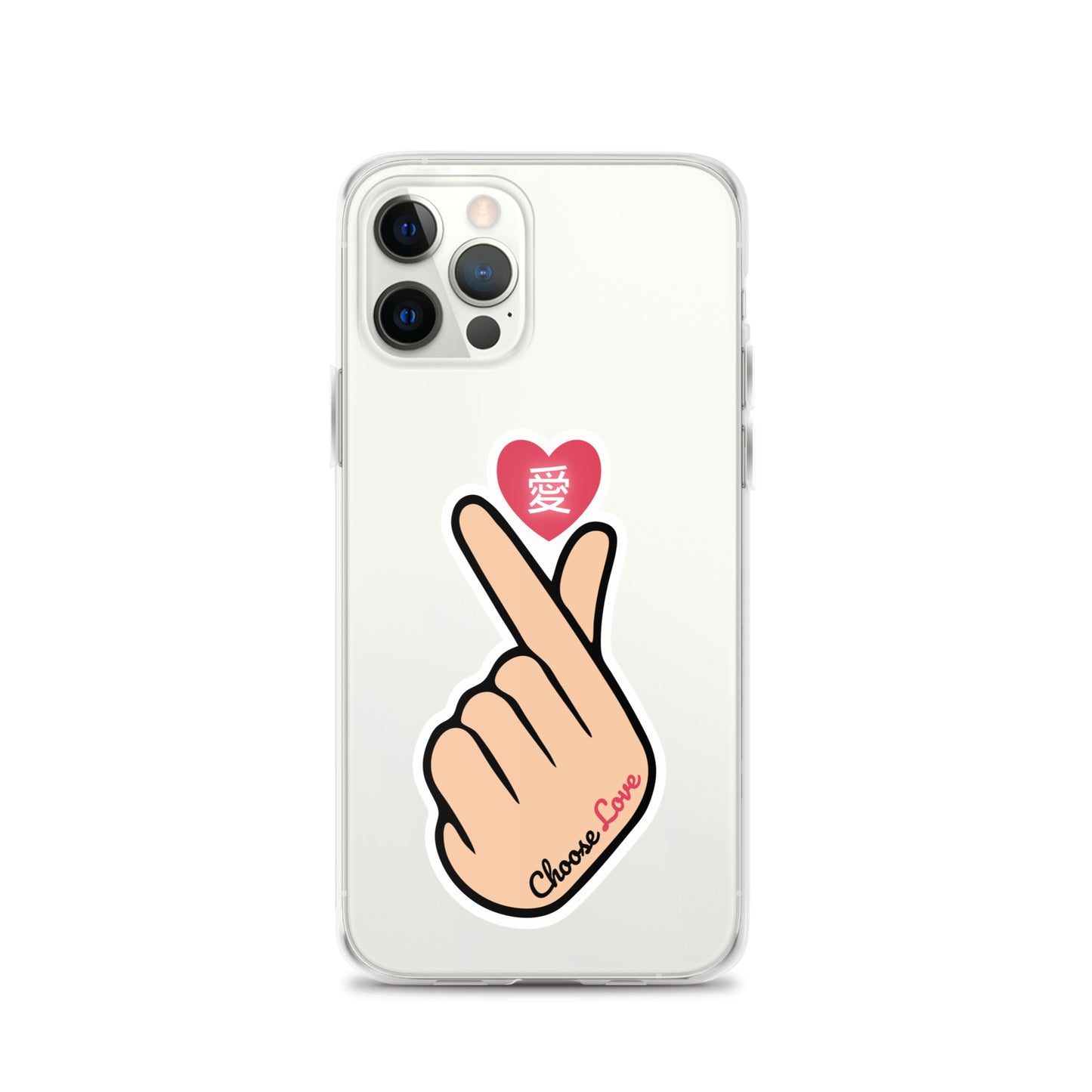 Choose Love Clear Case for iPhone®