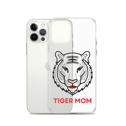 Tiger Mom Clear Case for iPhone®