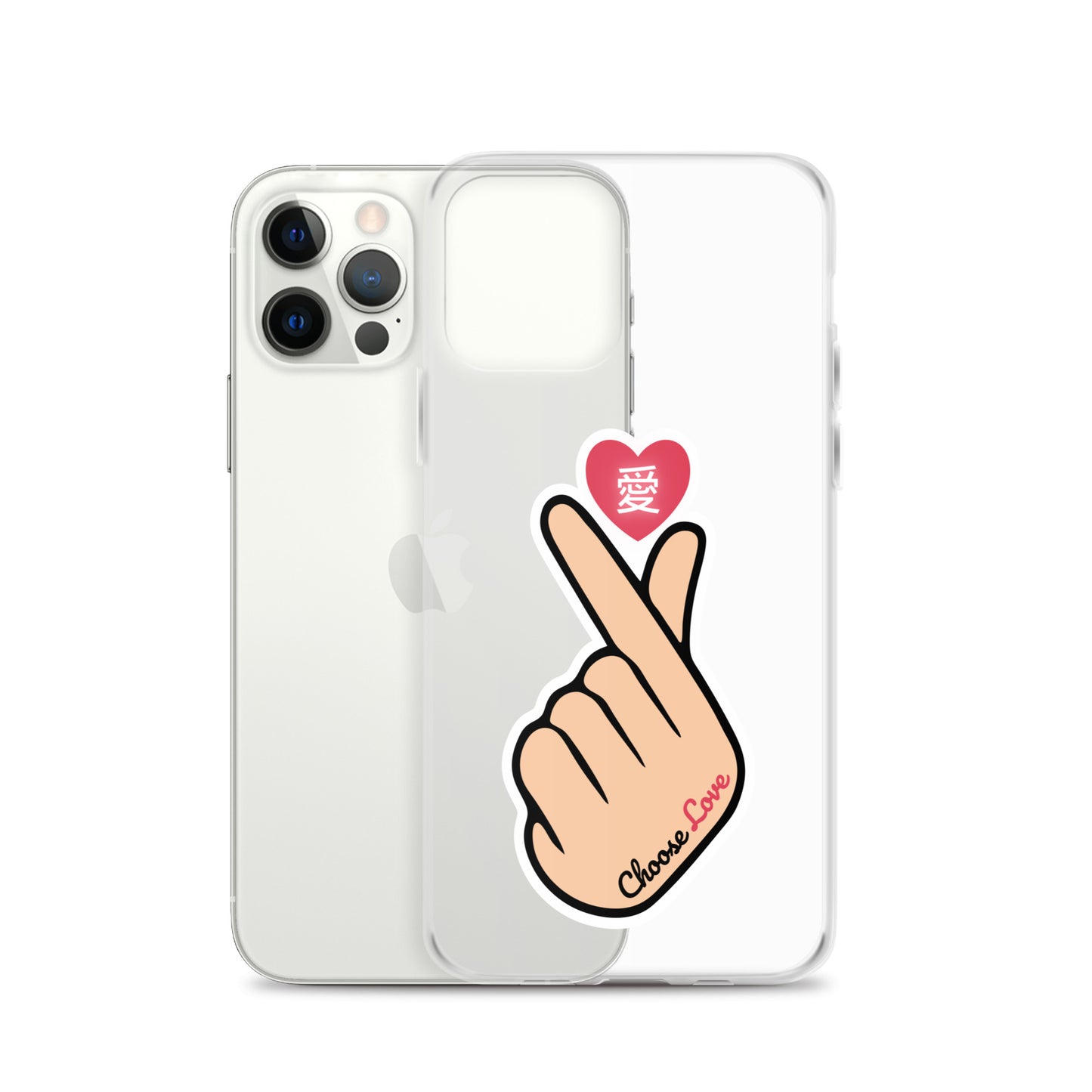 Choose Love Clear Case for iPhone®