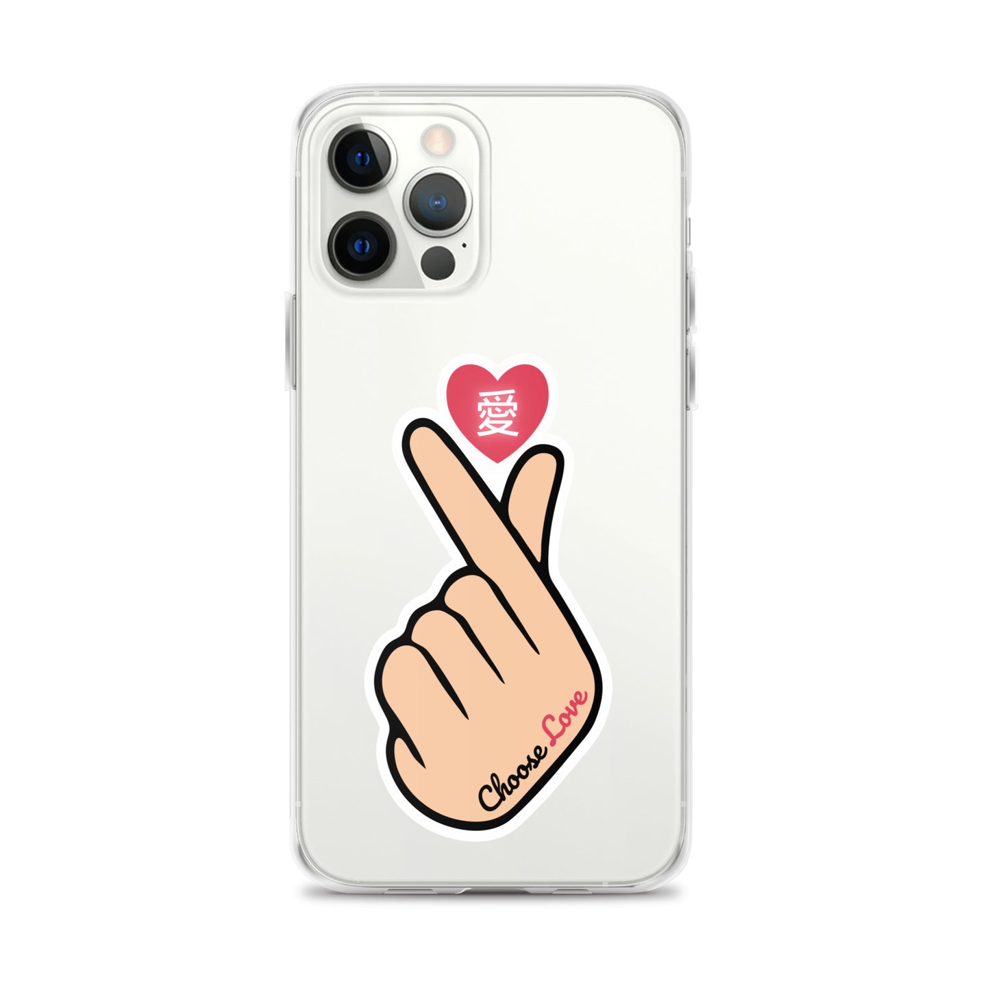 Choose Love Clear Case for iPhone®