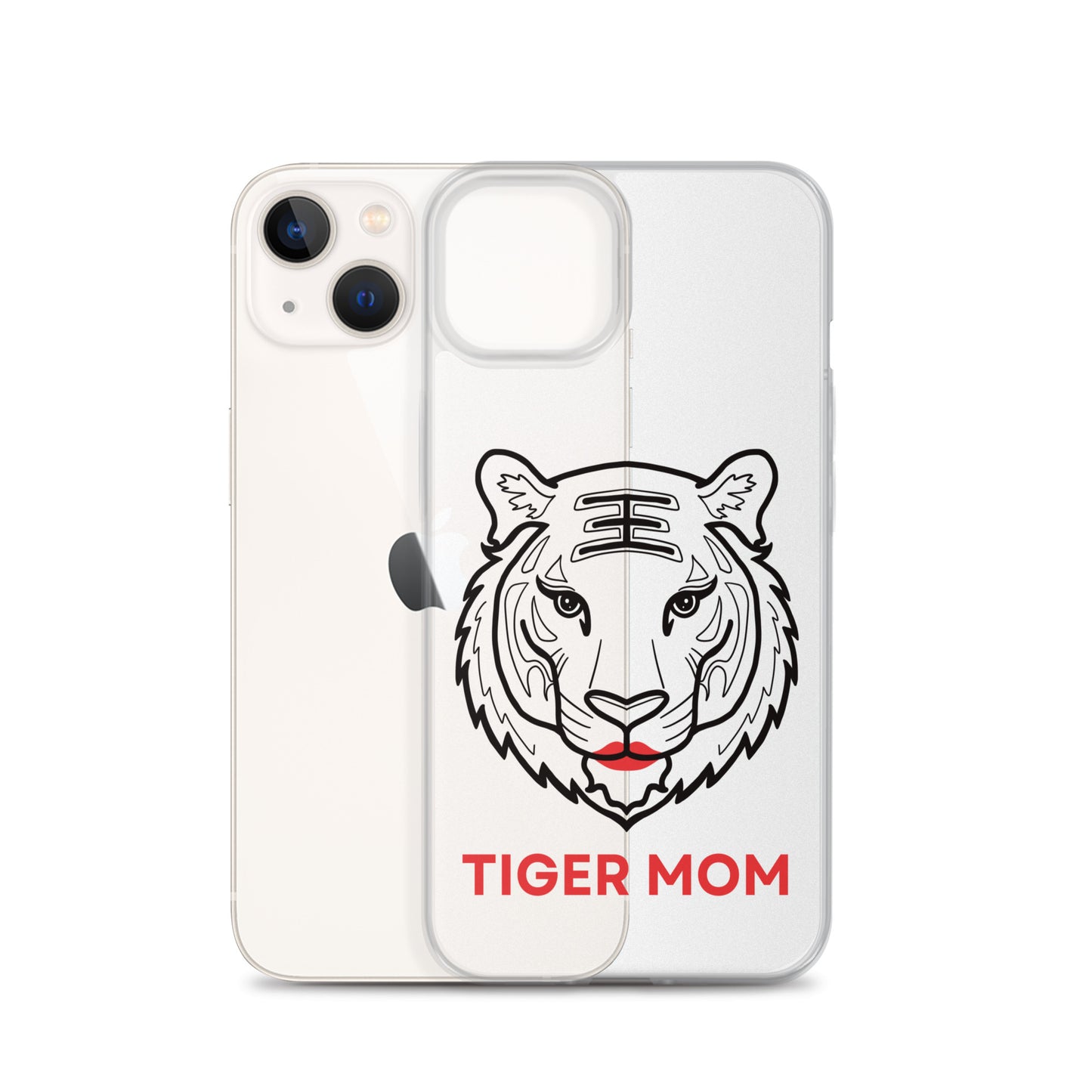 Tiger Mom Clear Case for iPhone®