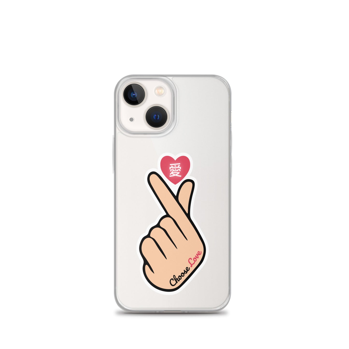 Choose Love Clear Case for iPhone®