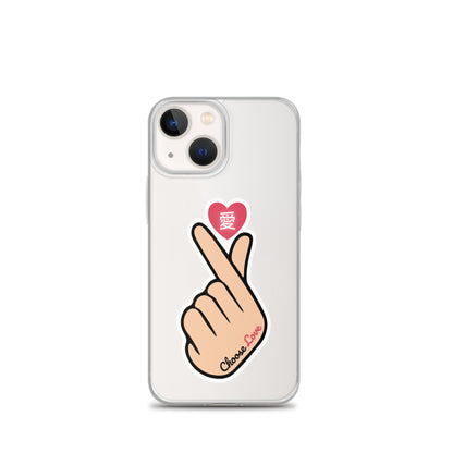 Choose Love Clear Case for iPhone®