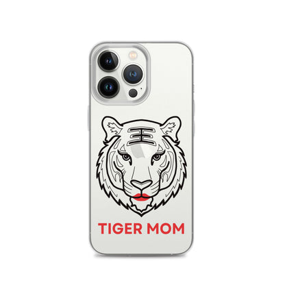 Tiger Mom Clear Case for iPhone®