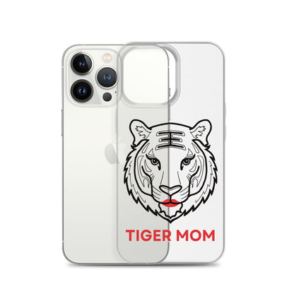 Tiger Mom Clear Case for iPhone®