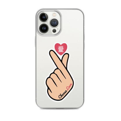 Choose Love Clear Case for iPhone®