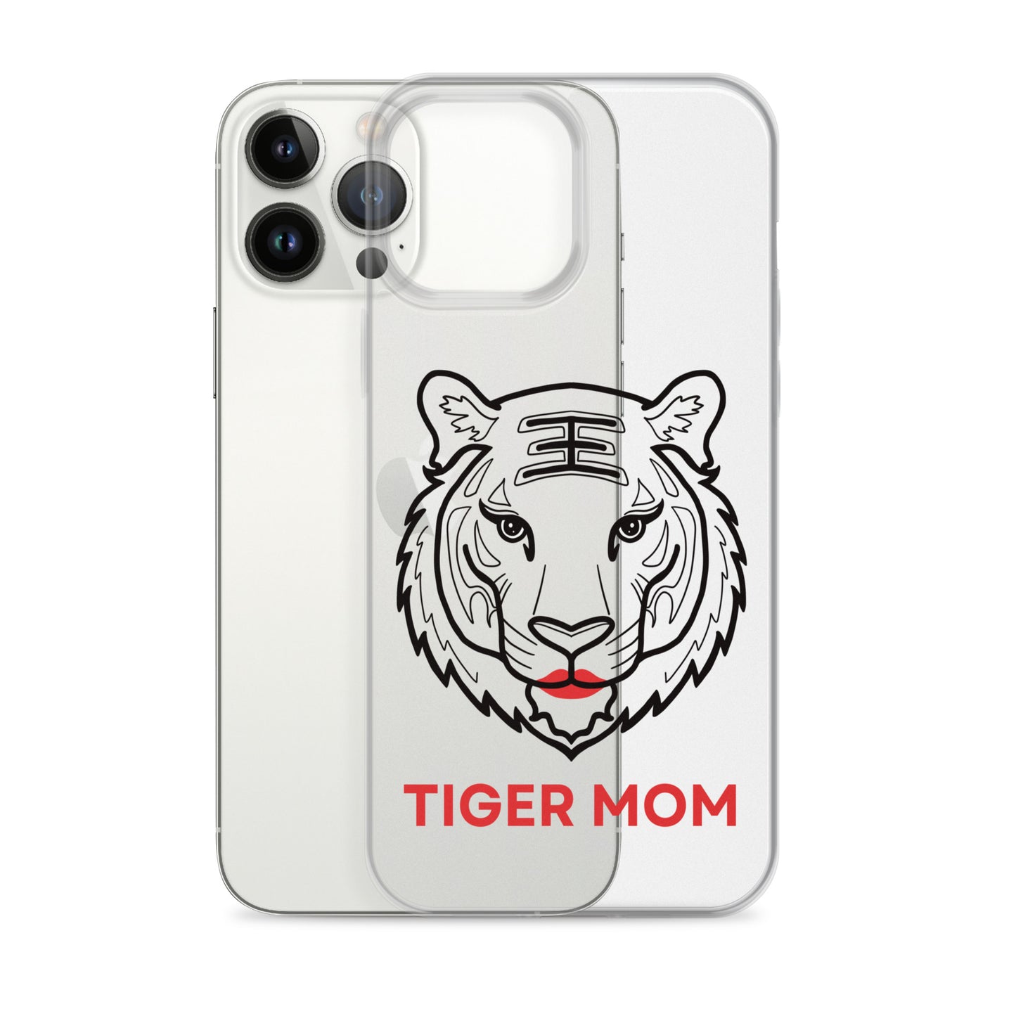 Tiger Mom Clear Case for iPhone®