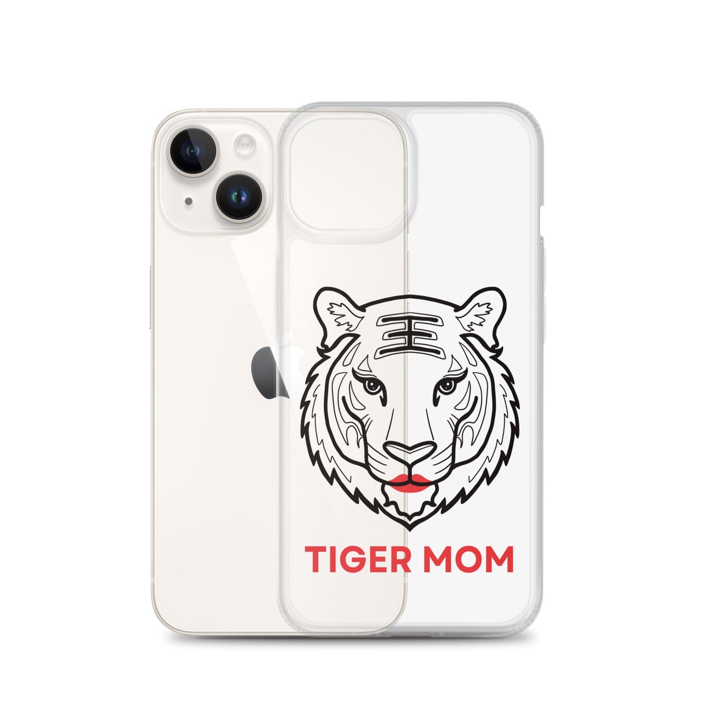 Tiger Mom Clear Case for iPhone®