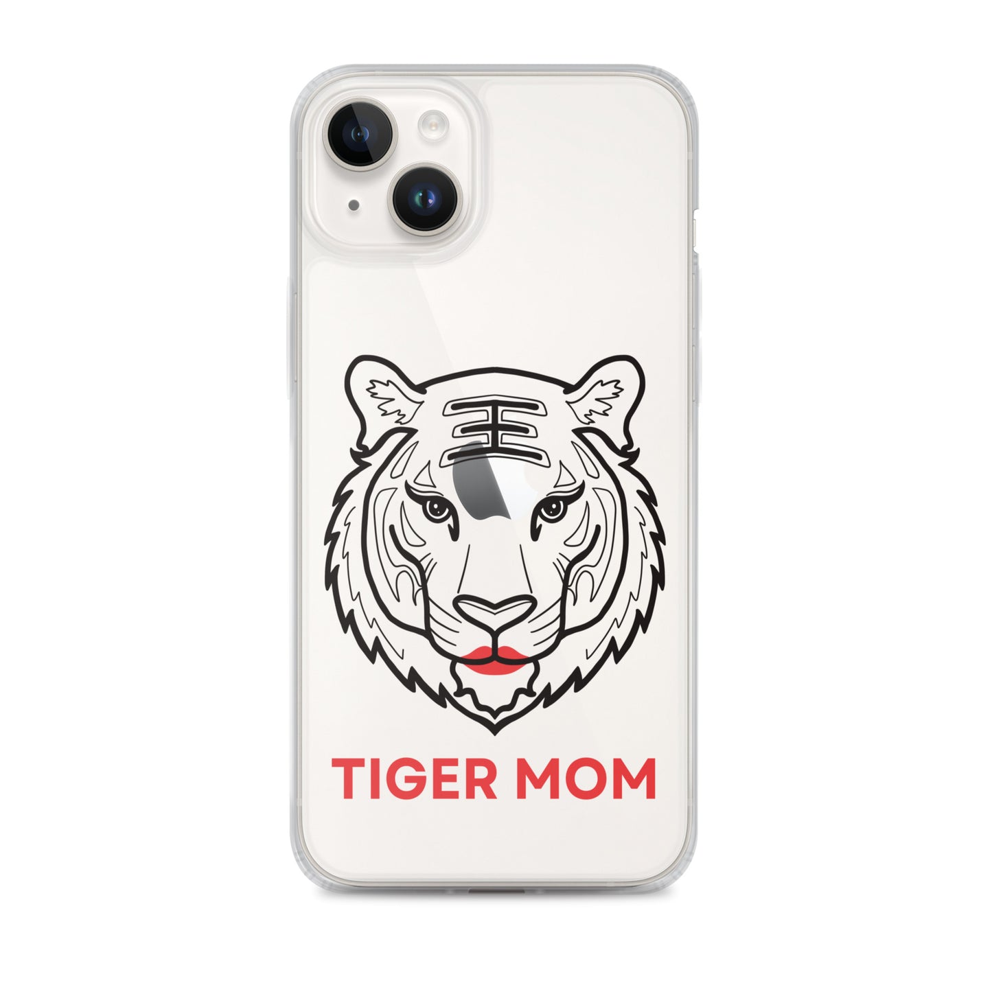 Tiger Mom Clear Case for iPhone®