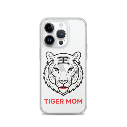 Tiger Mom Clear Case for iPhone®