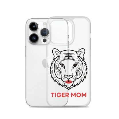 Tiger Mom Clear Case for iPhone®