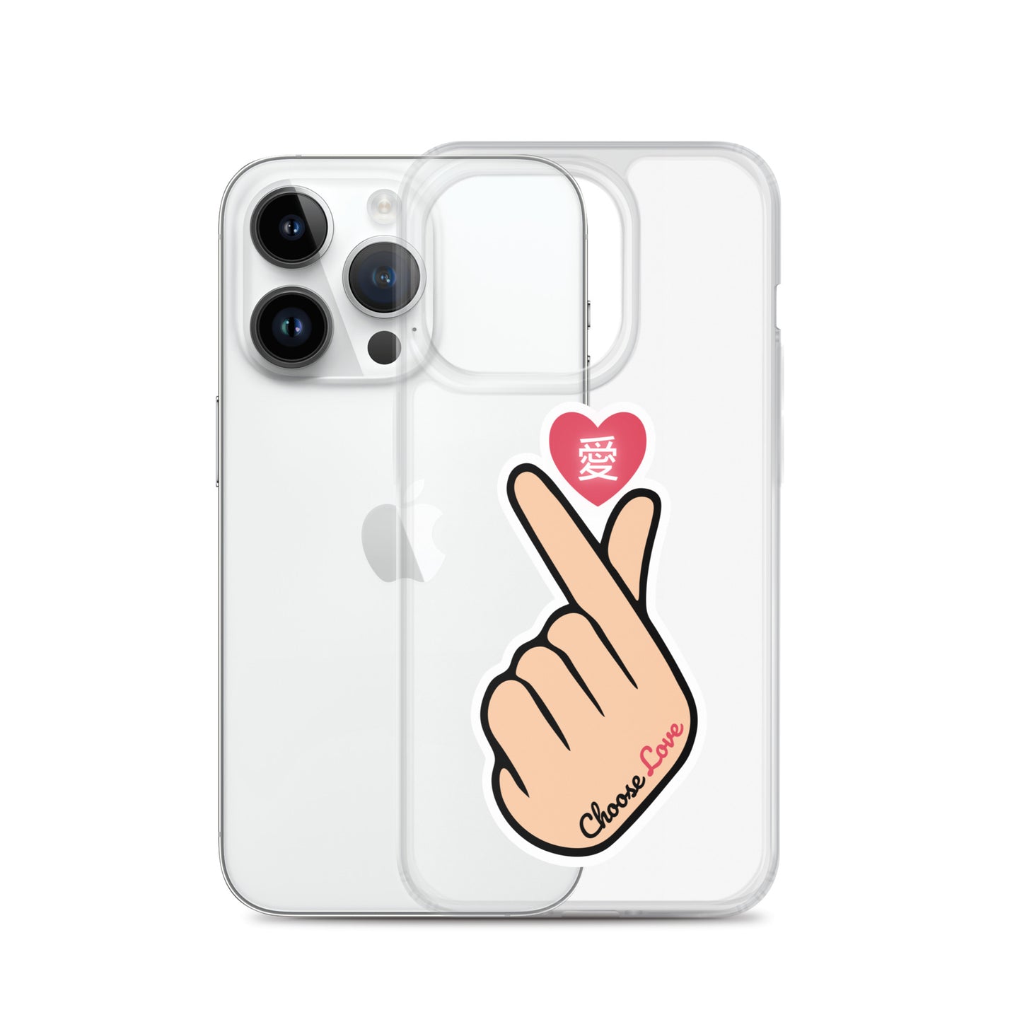 Choose Love Clear Case for iPhone®