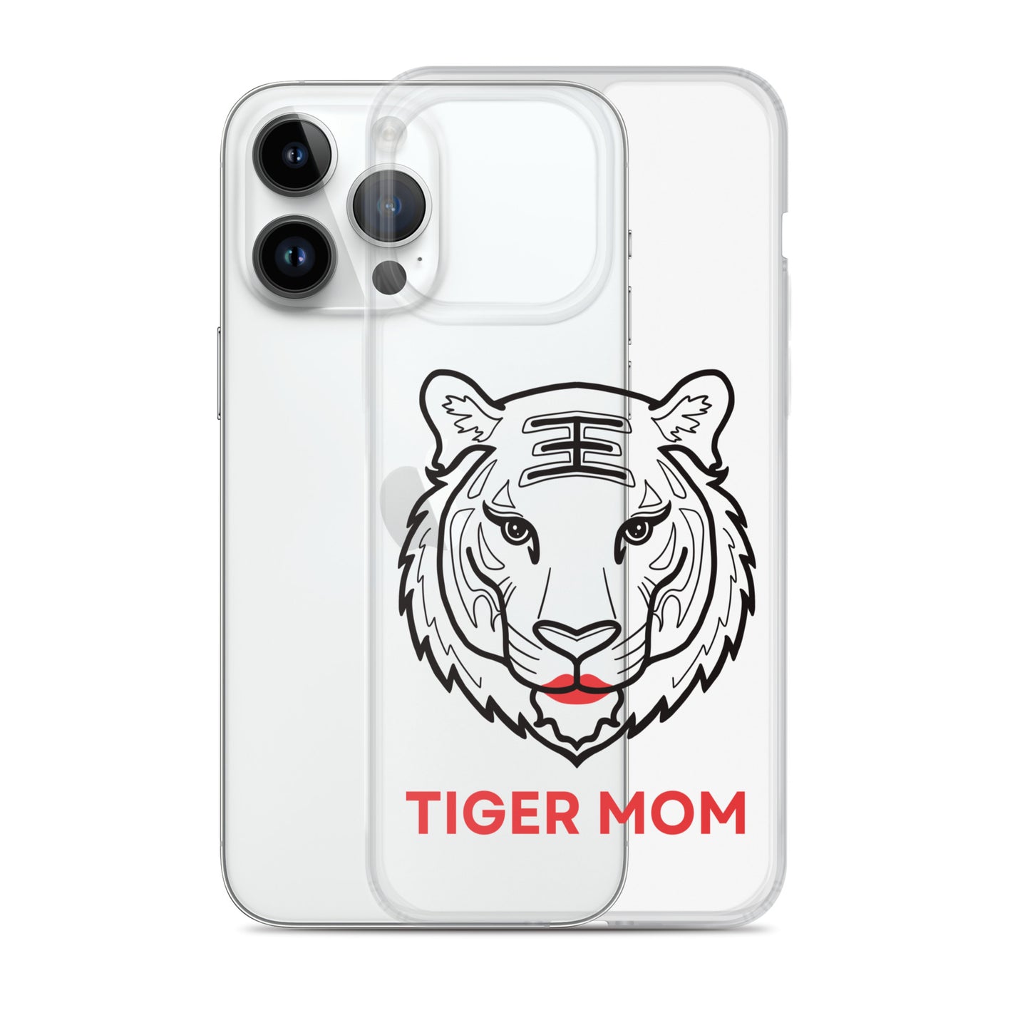 Tiger Mom Clear Case for iPhone®