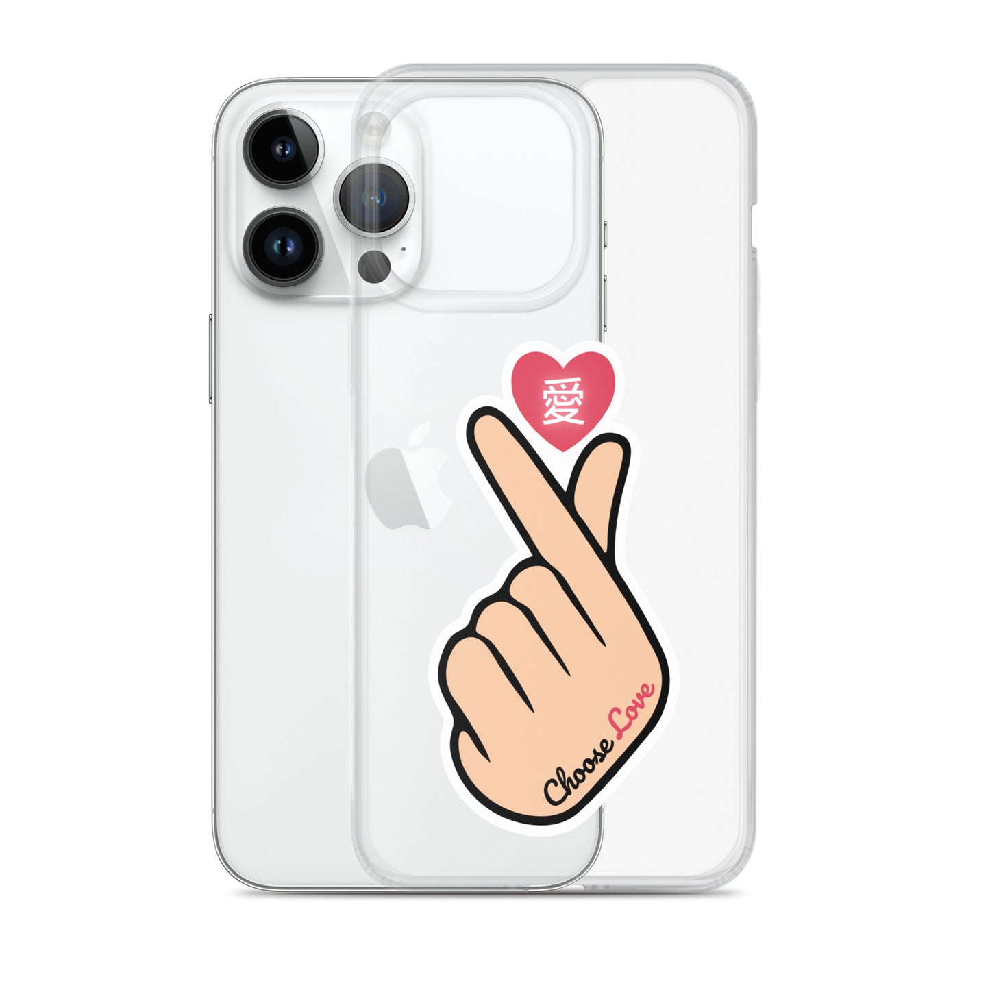 Choose Love Clear Case for iPhone®