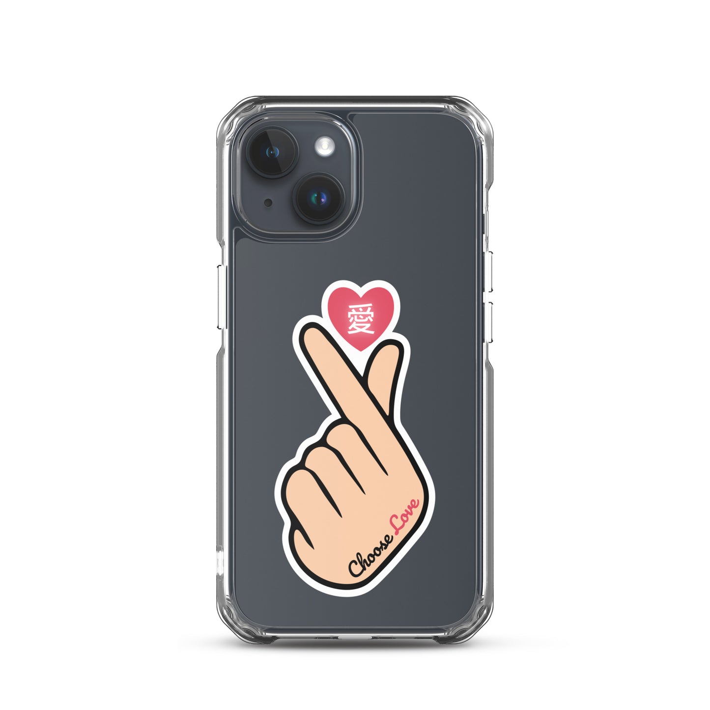 Choose Love Clear Case for iPhone®