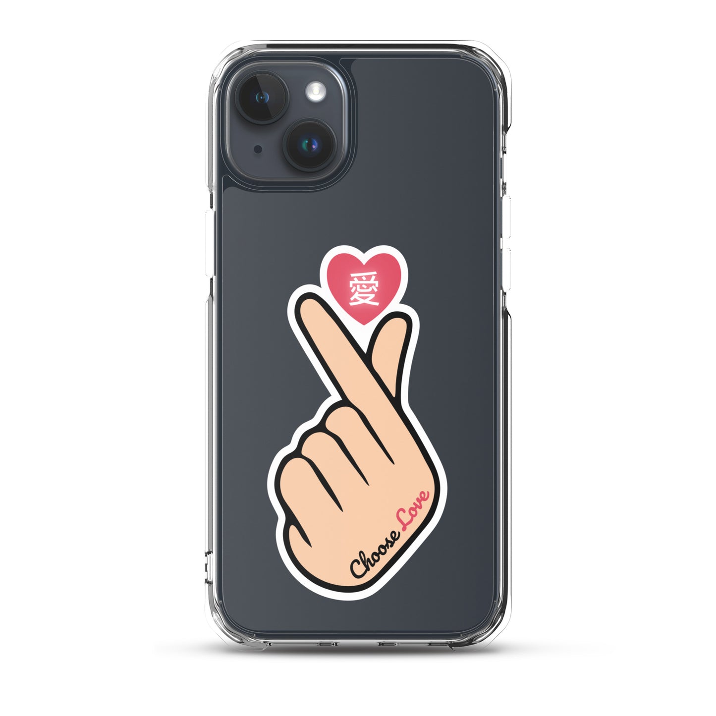 Choose Love Clear Case for iPhone®