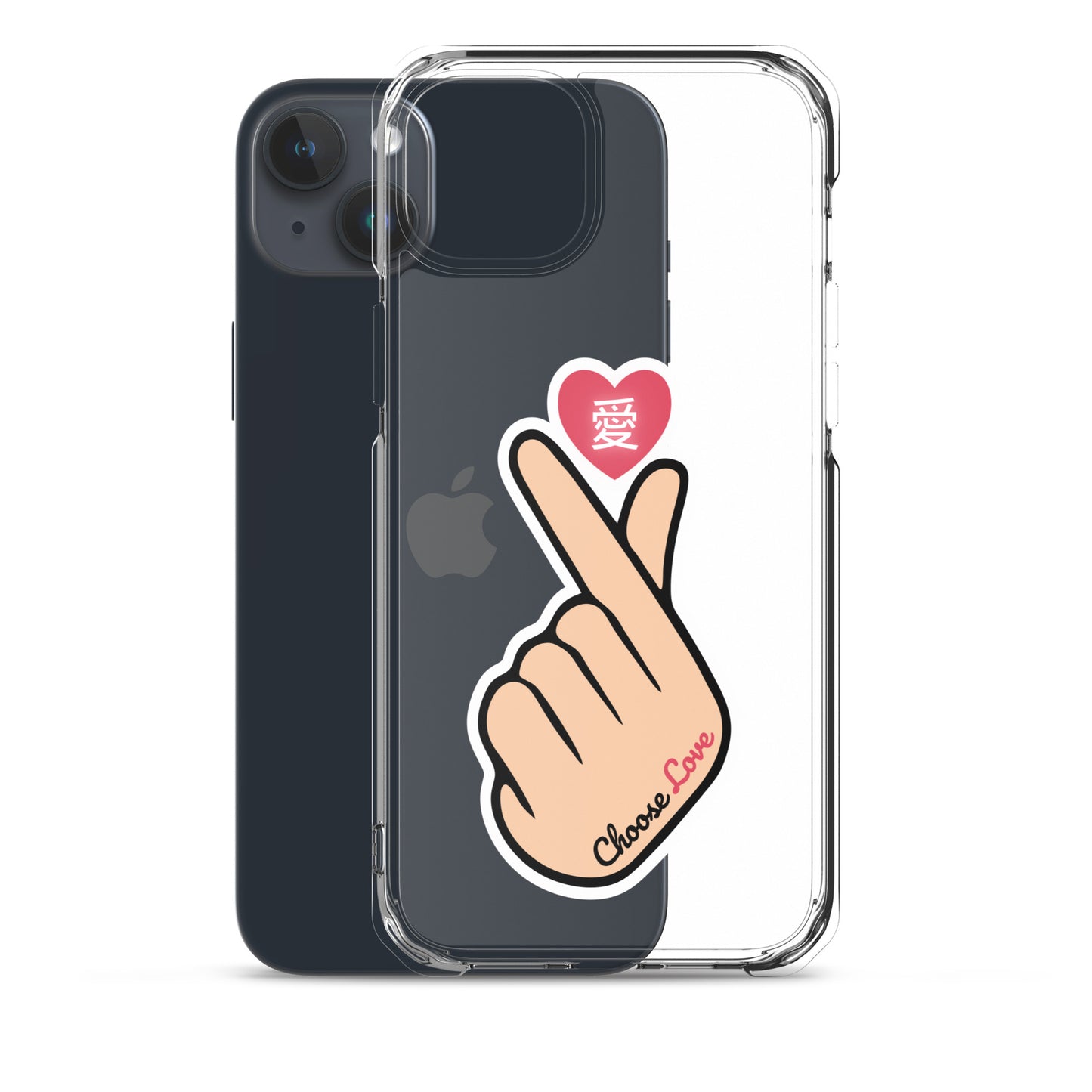 Choose Love Clear Case for iPhone®