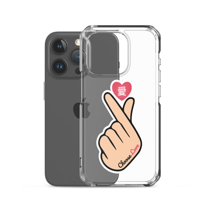 Choose Love Clear Case for iPhone®