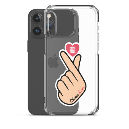 Choose Love Clear Case for iPhone®