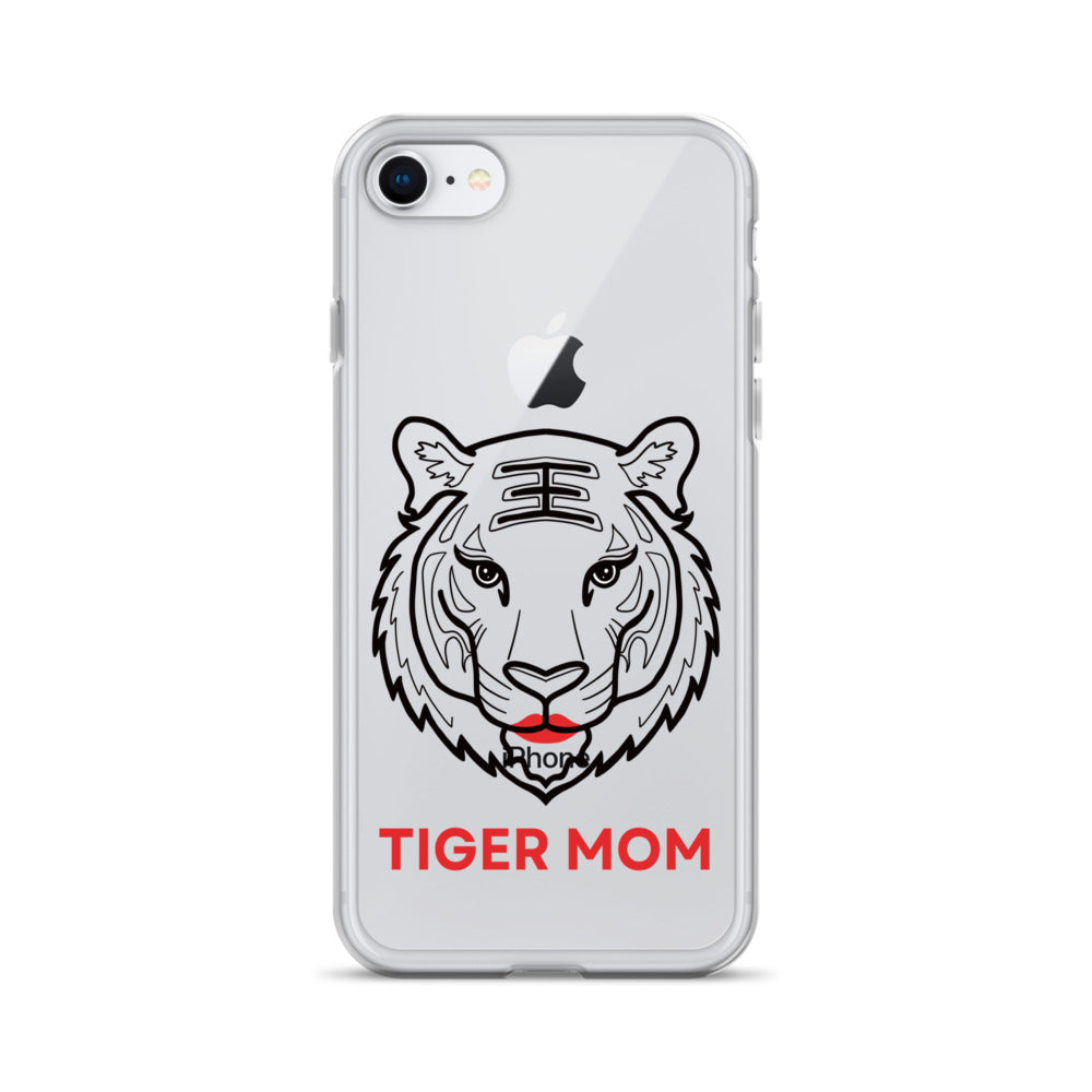 Tiger Mom Clear Case for iPhone®