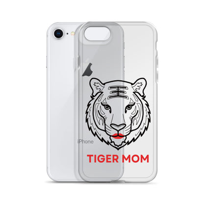 Tiger Mom Clear Case for iPhone®