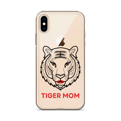 Tiger Mom Clear Case for iPhone®