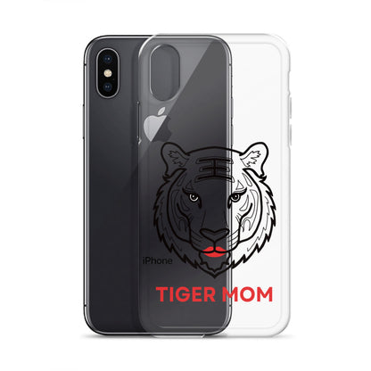 Tiger Mom Clear Case for iPhone®