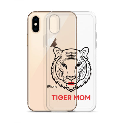 Tiger Mom Clear Case for iPhone®