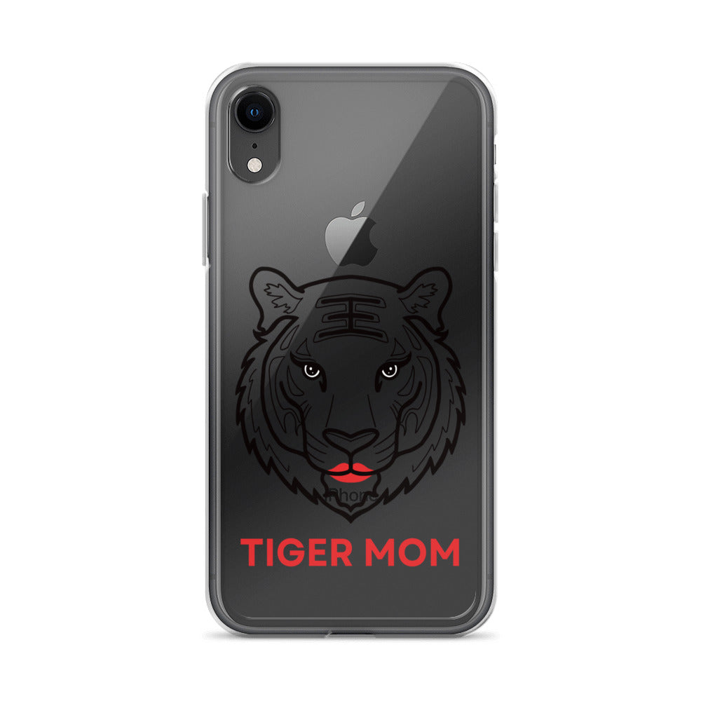 Tiger Mom Clear Case for iPhone®