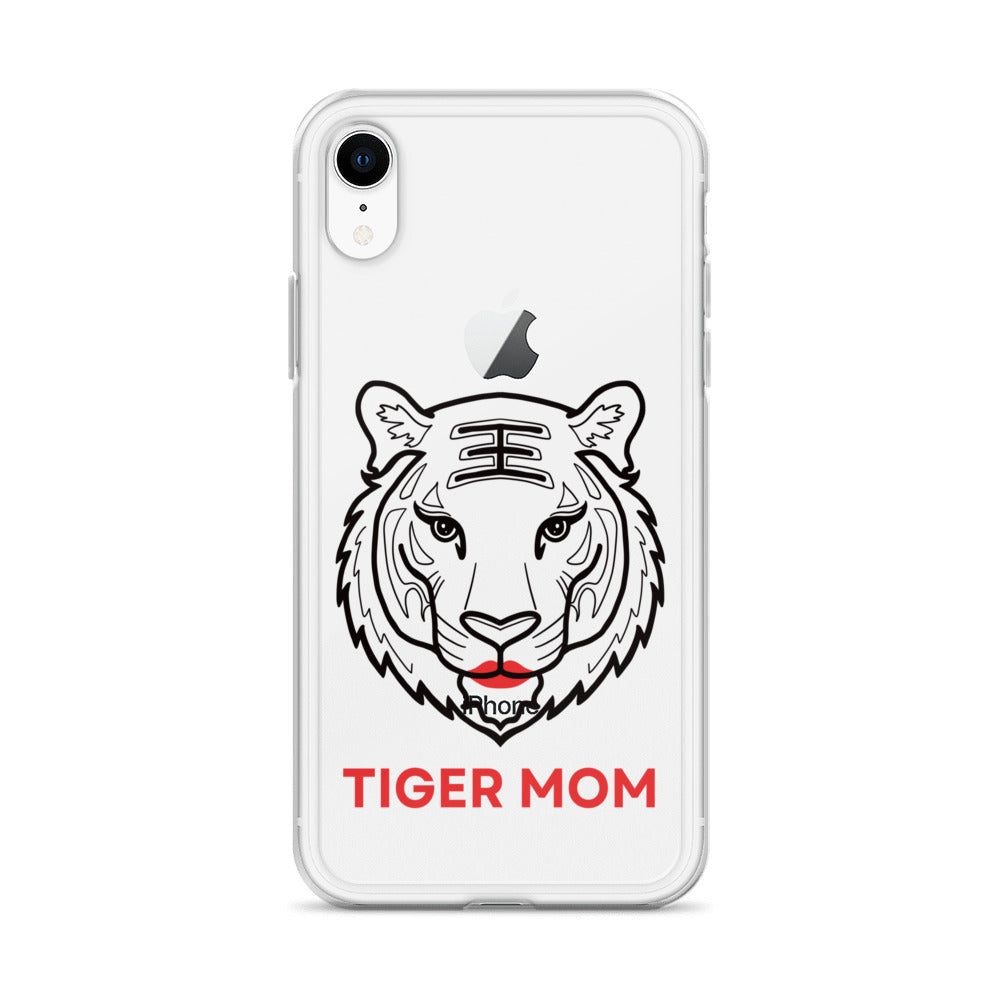 Tiger Mom Clear Case for iPhone®