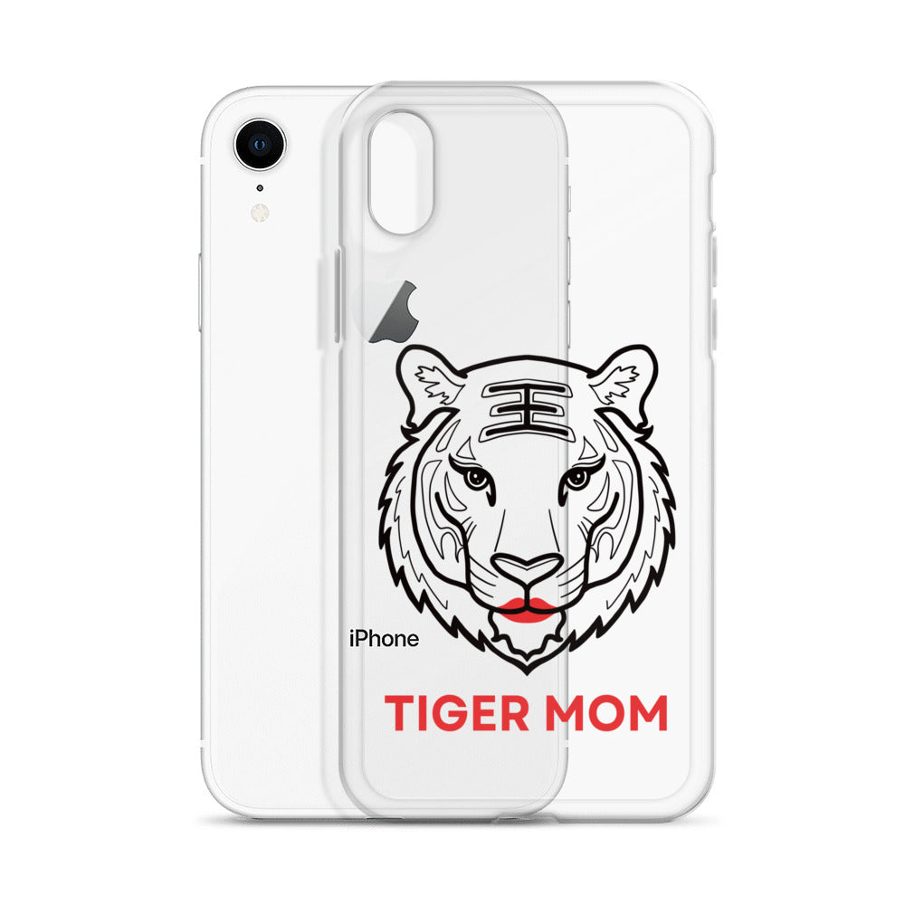 Tiger Mom Clear Case for iPhone®