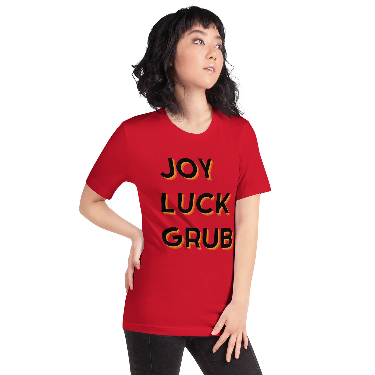 Joy Luck Grub Red Unisex T-Shirt