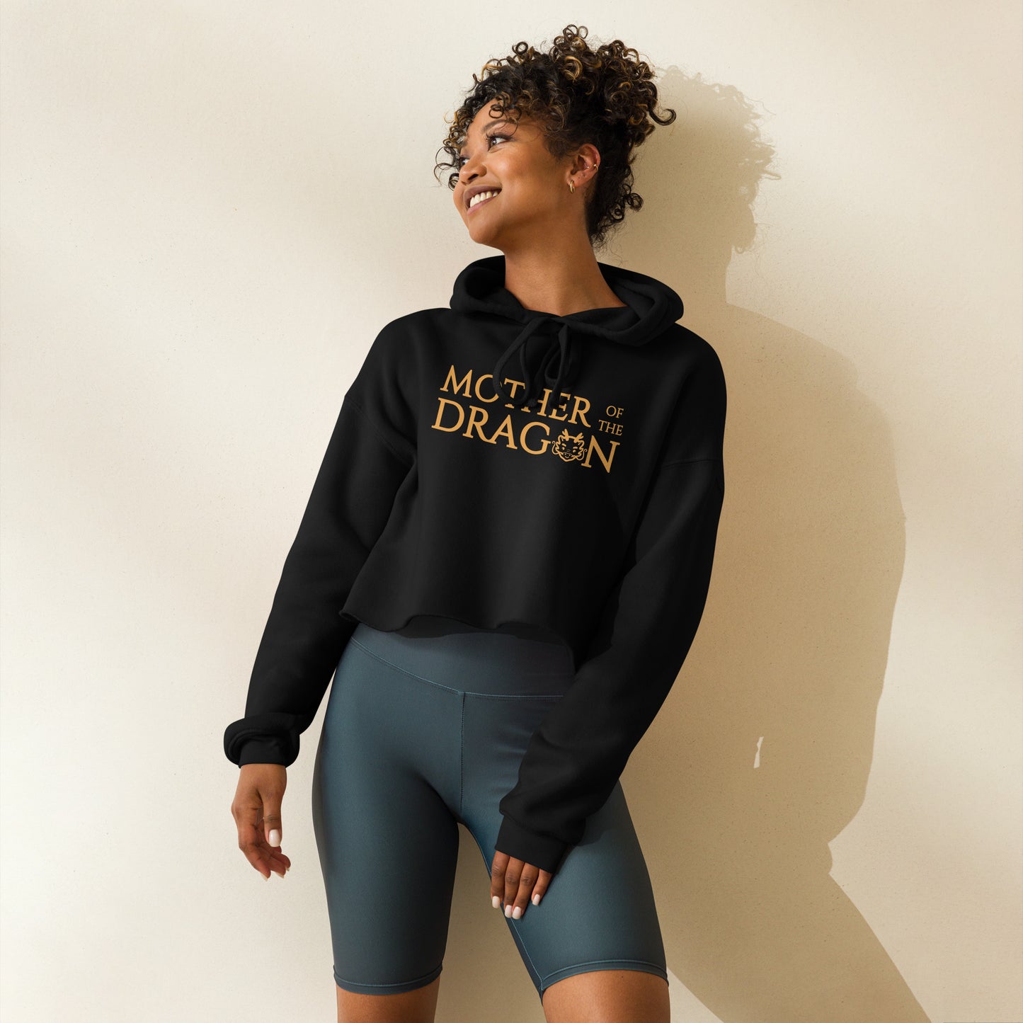 Mother of the Dragon Women's Crop Hoodie