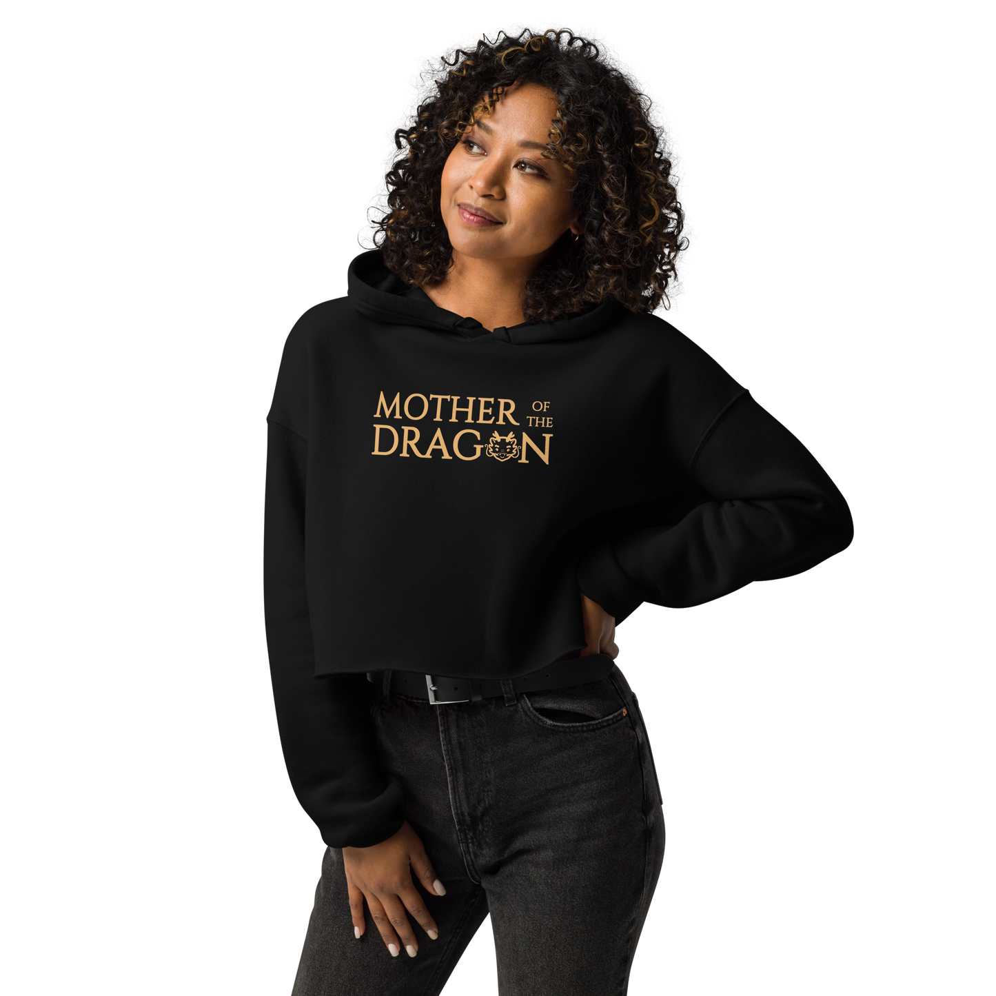 Mother of the Dragon Women's Crop Hoodie