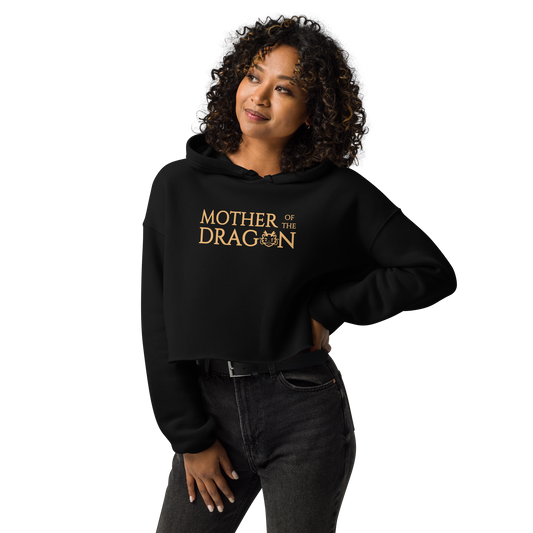 Mother of the Dragon Women's Crop Hoodie