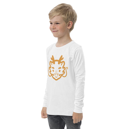 Cute Dragon Youth Long Sleeve Tee